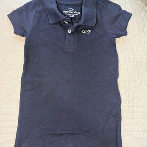 Vineyard Vines Classic Blue Kids Polo